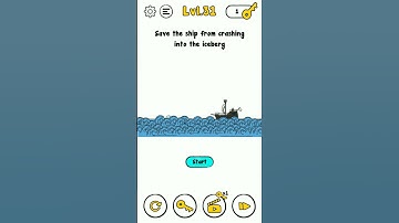 Trick Me Level 31 save the ship from crashing into the iceberg.