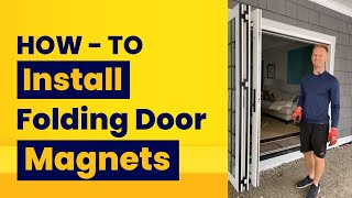 How to Install Bifold Door Hardware - Magnet Installation