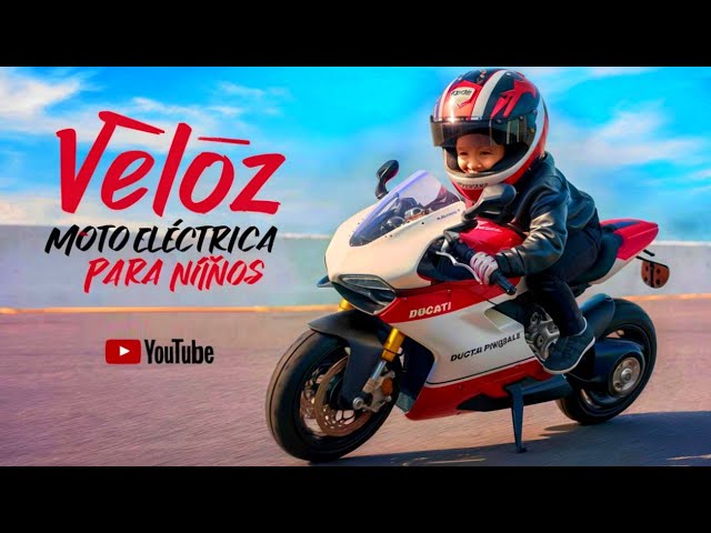 MOTO ELÉCTRICA PARA NIÑOS DUCATI 12V - cars12v