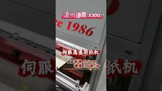 Super high-speed CNC knife paper pleating machine Model: DJK-Pleat-X300 #manufacturing #filter