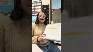 Student teaching binder #studentteacher #teacherlife #teachertraining