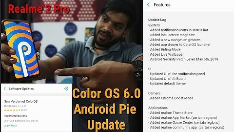Realme 2 Pro Android 9 Pie Stable Update based on Color OS 6.0 || Official Update🔥🔥