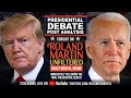 LIVE! Presidential debate post analysis | #RolandMartinUnfiltered