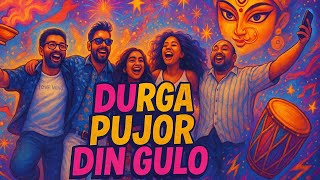 Durga Pujor Din Gulo | Bipra Bala ft. Ayatry Chatterjee | Bengali Puja Song 2025