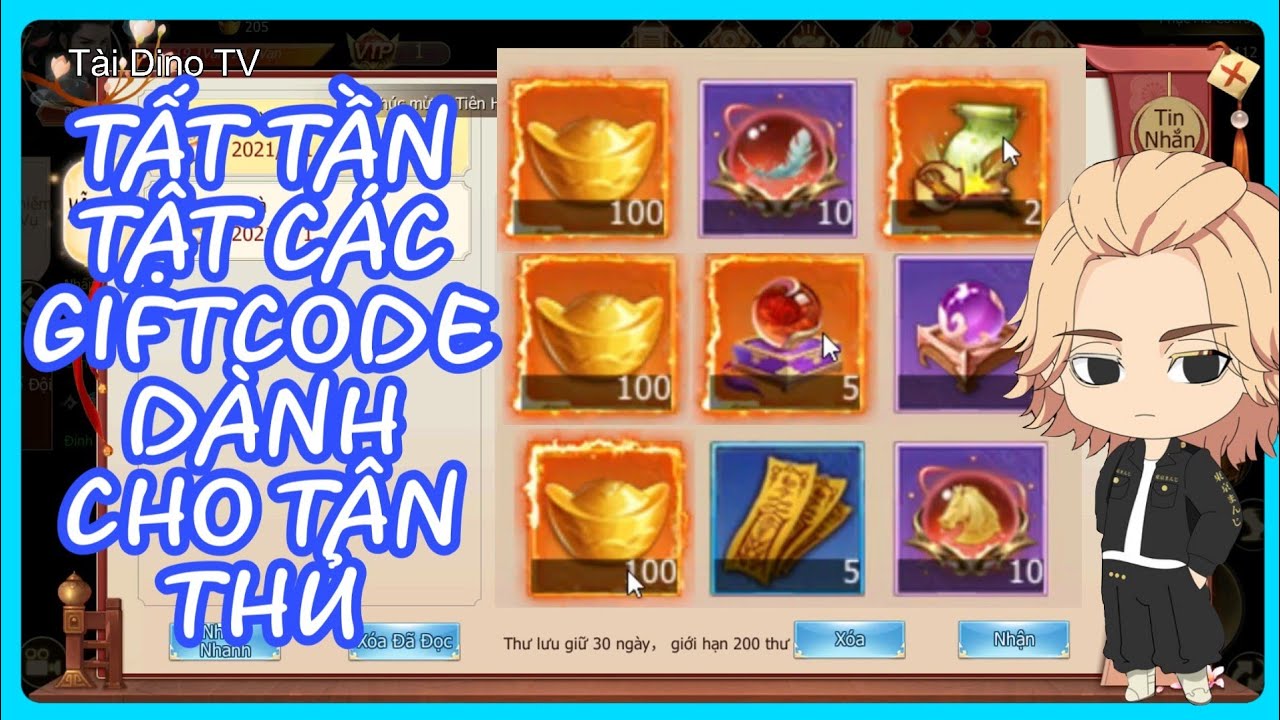 Mật Mã Gaia | Tất Tần Tật 6 Giftcode Mới Nhất Cho Tân Thủ - Youtube