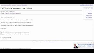 {craigslist} secret training