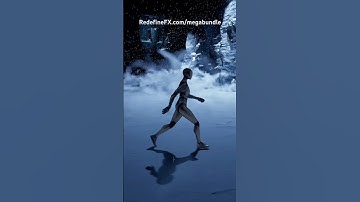 Unreal Engine Volumetric Snow Storm VFX Simulation - Niagara Fluids #realtimevfx #vfx #visualeffects