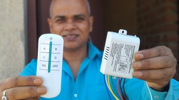 Remote Control connection | 4 channel 220 volt AC