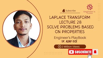 LAPLACE TRANSFORM: L28 SOLVE PROBLEM BASED ON PROPERTY|ENGINEERING MATHEMATICS|ALLBRANCH|BY AJAY ECE