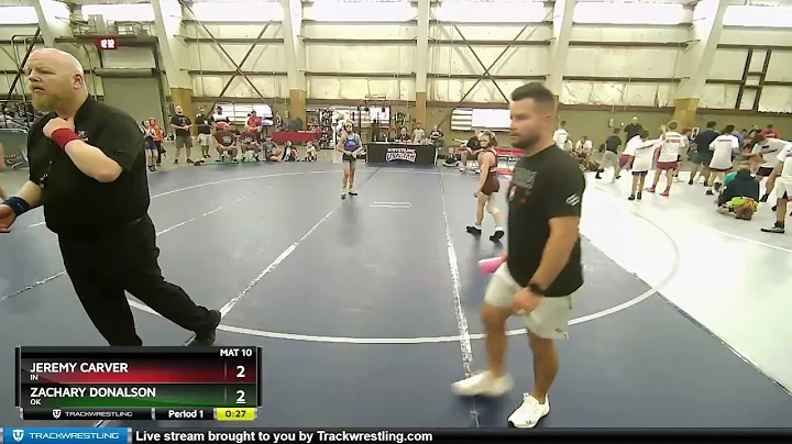 78 Lbs 3rd Place Match - Jeremy Carver, IN Vs Zach...