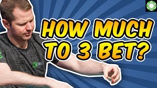 When and How Much to 3-Bet from Out of Position - Poker Strategy You Need to Know