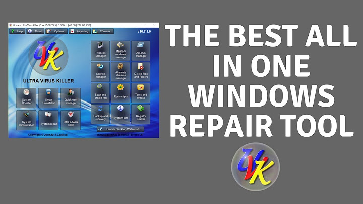 The Best All in One Windows Repair Tool
