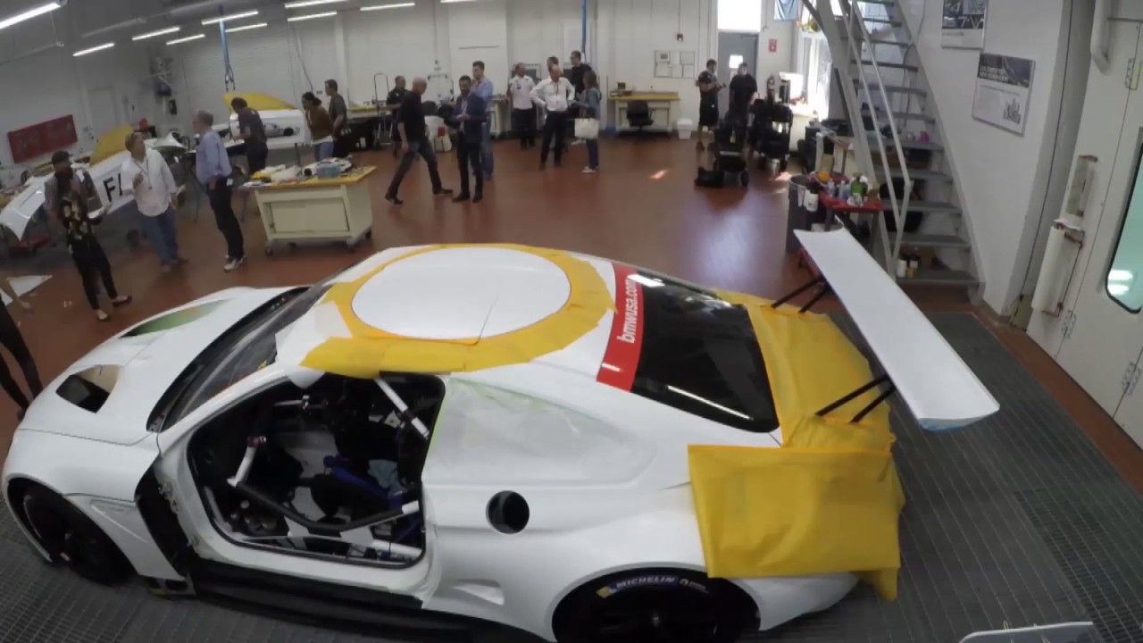 Making of Art Car Paint Shop, Oxnard, BMW of North America