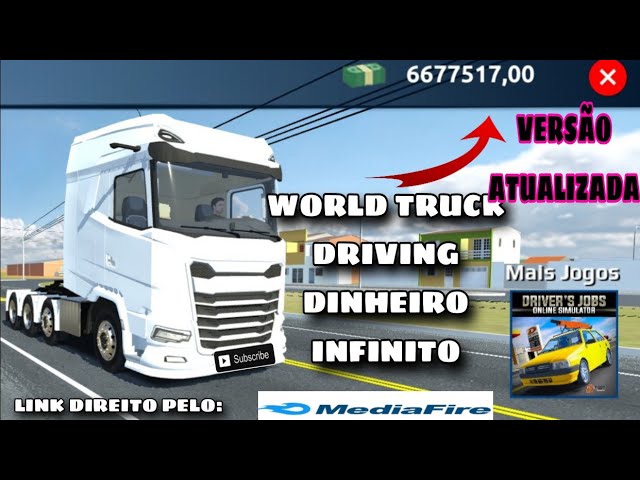 World Truck Driving Simulator v1.389 Apk Mod [Dinheiro Infinito]