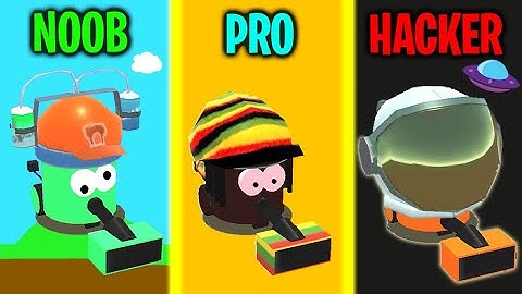 NOOB vs PRO vs HACKER In Clean Up 3D Max Level Strong & Speed Unlimited Diamond HACK In Clean Up 3D!