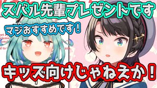 キッズ向けとバカにするも好奇心に負けた結果、家で一人お菓子屋さんごっこを始めたスバル【ホロライブ切り抜き】