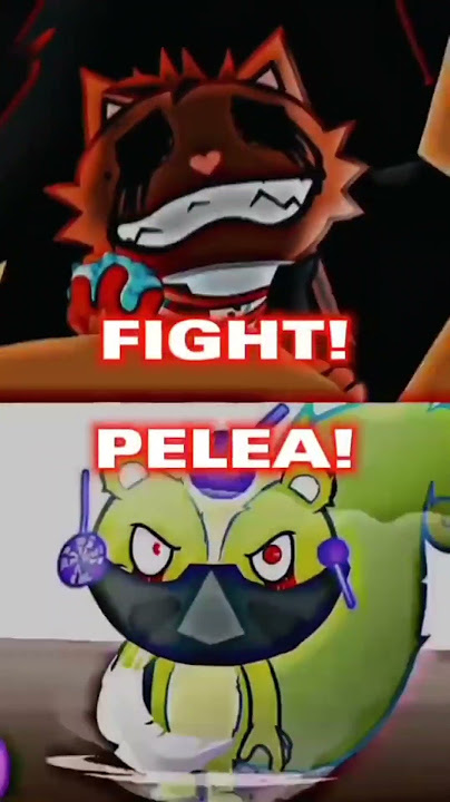 Xeba VS Bio Nutty (Happy Tree Friends Amnesia) #happytreefriends #amnesia #bionutty #xeba