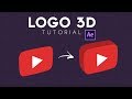 Como hacer un logo en 3D After Effects Tutorial