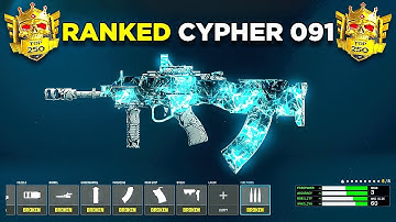 The #1 TTK CYPHER 091 Loadout is META in BLACK OPS WARZONE 🔥 ( Best CYPHER 091 Class Setup )