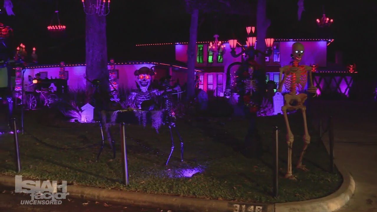 Homeowner talks bringing 'Nightmare on Candy Cane Lane' to life