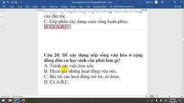GDCD 8- ÔN TẬP HỌC KÌ I- GV HỒ THỊ NGỌC CÚC - TRƯỜNG THCS LÊ QUÝ ĐÔN, VĨNH AN, VĨNH CỬU, ĐỒNG NAI