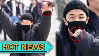 Taeyang Wearing His Wedding Ring When Enlist His Military Service.