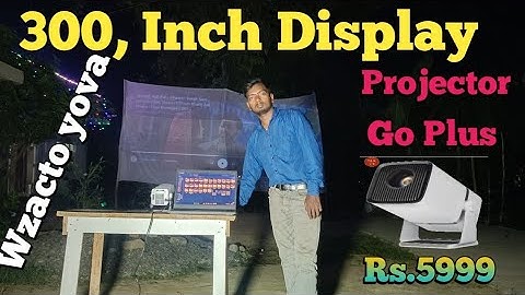 Wzatco Yuva Go Plus Projector Review ||  Best Projector for Home Theater under 8000