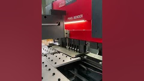 CNC Panel Bender | Manual Tool Changer | by Weldor CNC Machines