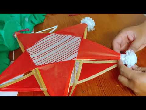 How To Make Parol Using Paper Plate