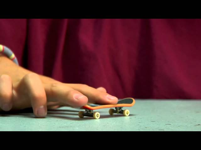 Faire un ollie en finger skate / Explications 
