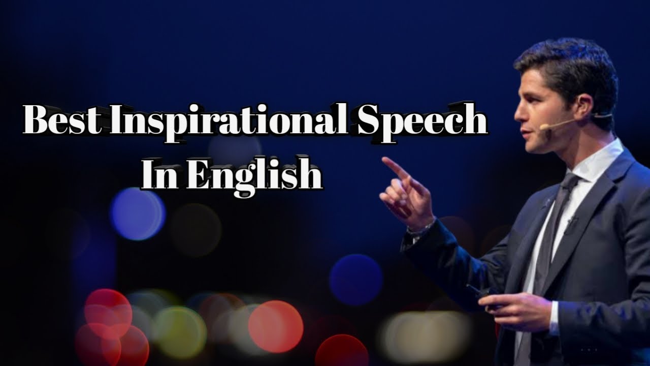 written motivational speech in english