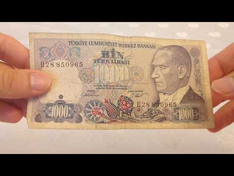 Eski 1000 türk lirası değeri 1970