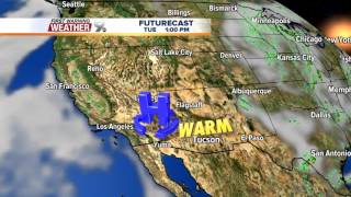 FORECAST: Getting warmer and staying dry
