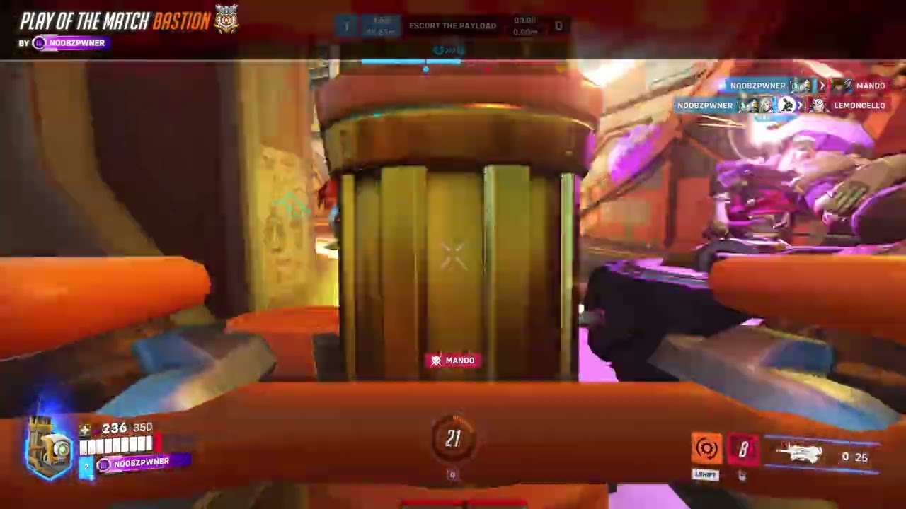 OW Season 19 Noobzpwner 5k POTG Junkertown