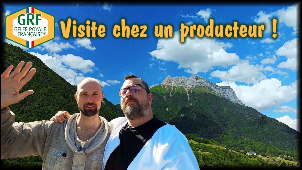 GELÉE ROYALE FRANÇAISE - Visite en Savoie chez Michaël Gourreau