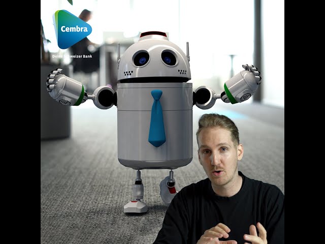 Ein 3D-Roboter für die Cembra Money Bank