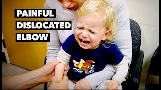PAINFUL DISLOCATED ELBOW (nursemaids elbow) | Dr. Paul