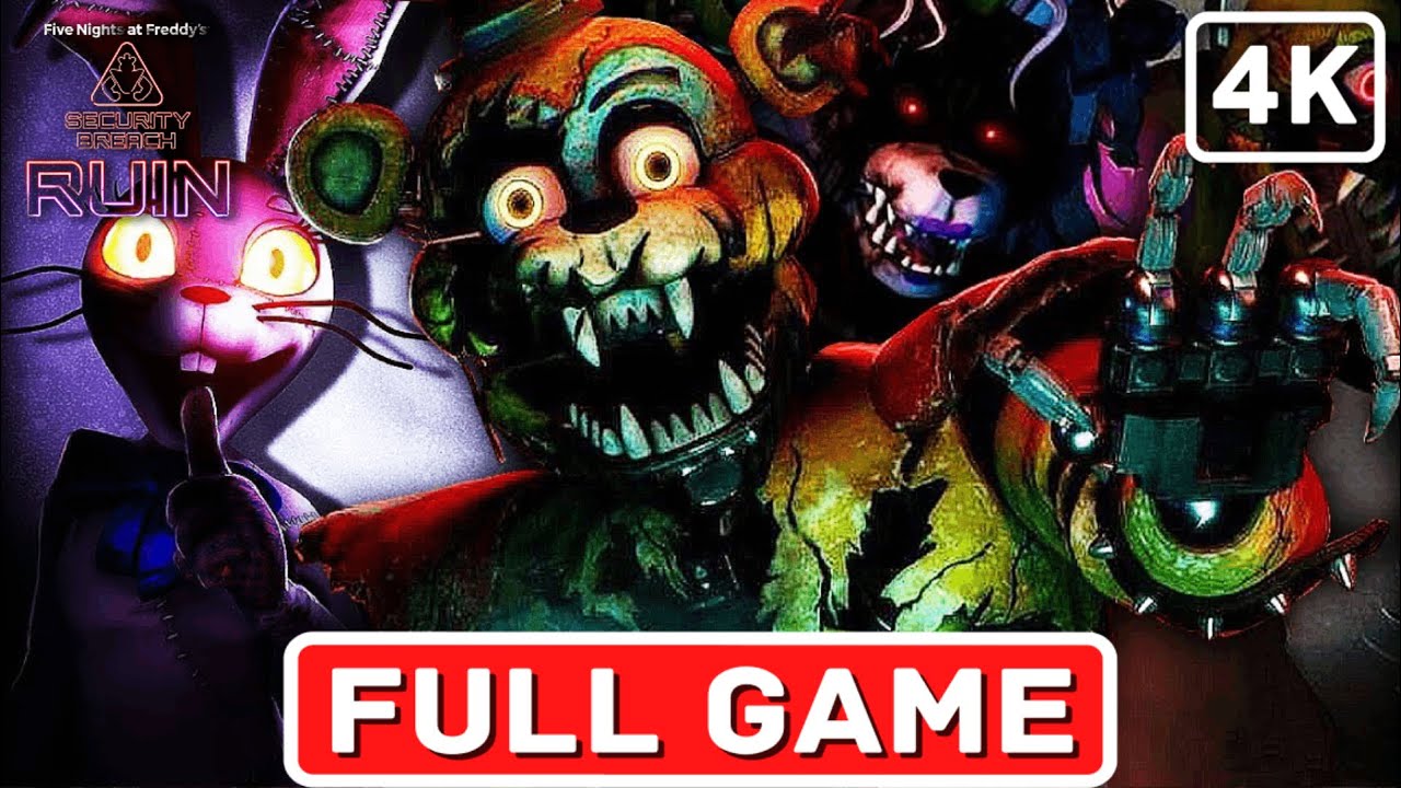 FIVE NIGHTS AT FREDDY'S SECURITY BREACH RUIN DLC - FULL GAME