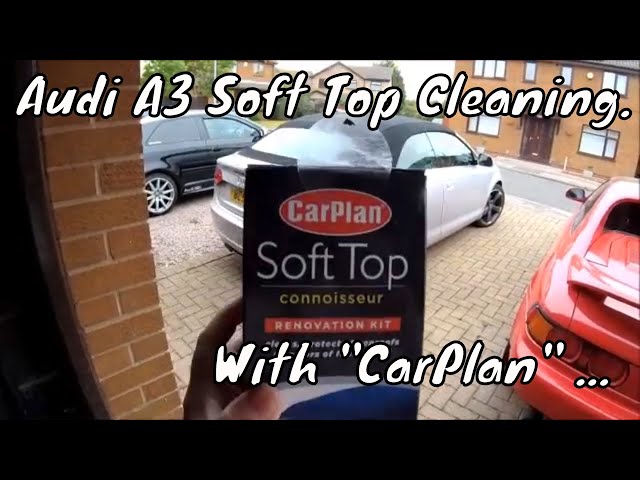 How To Clean and Protect a Canvas Convertible Top with RaggTopp