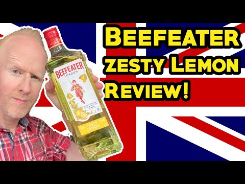 Beefeater Zesty Lemon Gin Review!