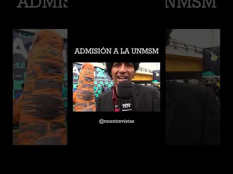 ADMISIÓN A LA UNMSM - NN