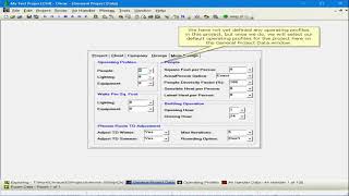 CHVAC LOAD CALCULATION | SETTING OPERATION LOAD PROFILES | ELITE SOFTWARE