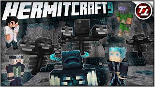 60 WITHERS vs The Ancient City! with Etho, Cub and Xisuma! Hermitcraft 9: #44