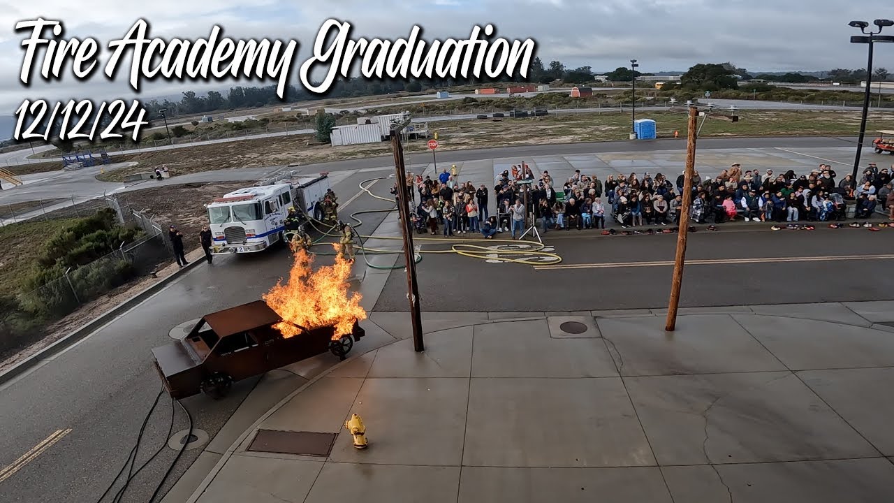 Fire Academy Graduation & A Beautiful Santa Barbara Wedding 🌧️🚒💍 - YouTube