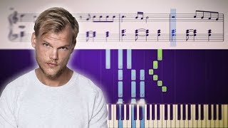 TOUGH LOVE (Avicii feat. Agnes, Vargas & Lagola) - Piano Tutorial + SHEETS chords