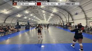 BAE 15U Juan vs Diablo 15-1 Black @ San Jose Convention Center 5/9/26