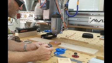 Laser Job Setup on my CNC