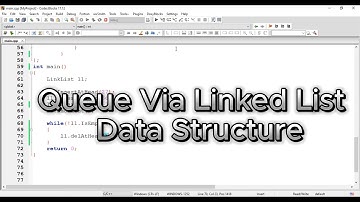 Implementation of Queue with Linked List Data Structure in C++ || Lecture 14.2