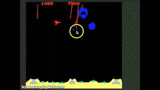 Play Atari Missile Command on the web in Chrome Browser screenshot 1