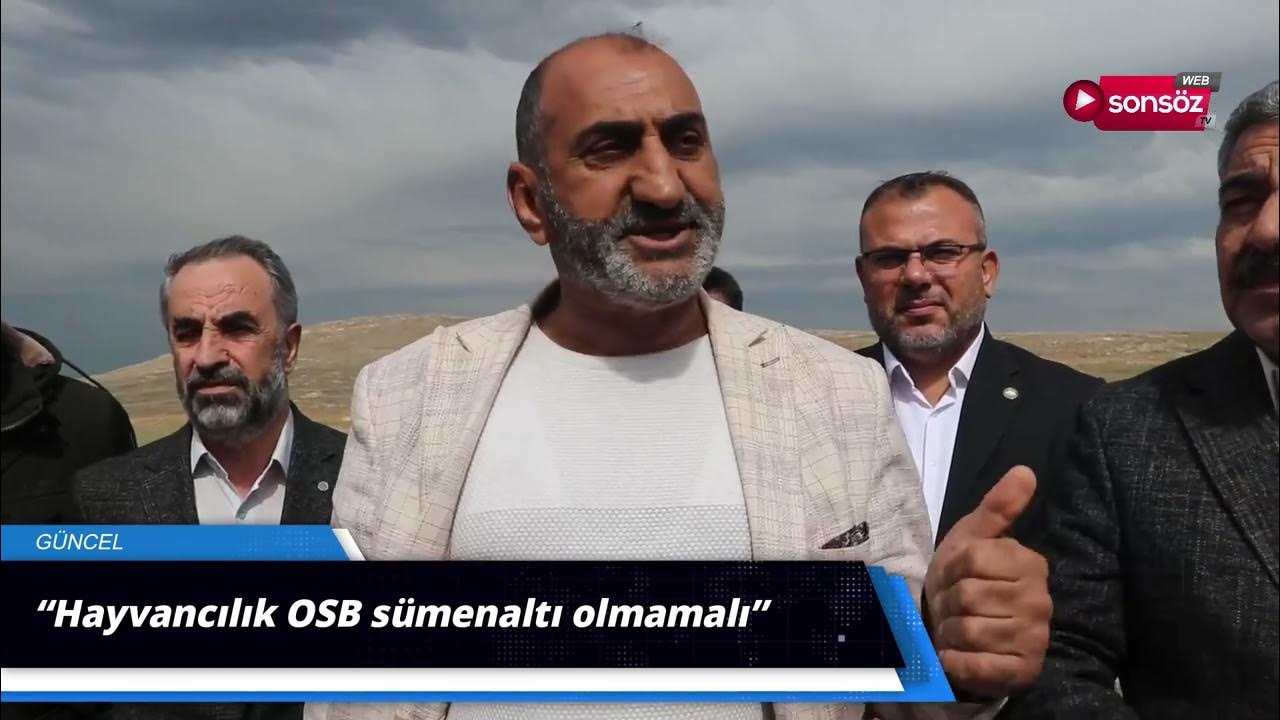 “Hayvancılık OSB sümenaltı olmamalı”